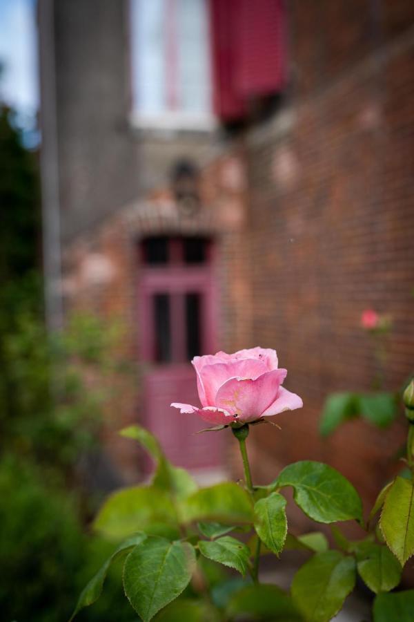 La Maison Rouge Saint-Sauveur-en-Puisaye Buitenkant foto